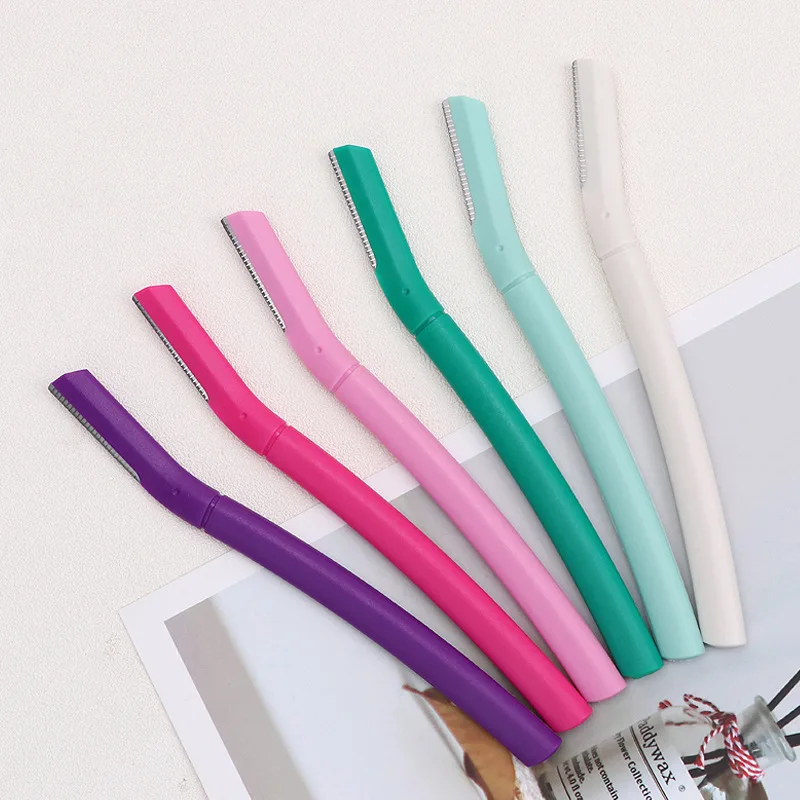 Karsyngirl 3/6/10Pcs Eyebrow Trimmer Eyebrow Razor Shaver Blade Eye Brow Shaper Face Razor Facial Hair Remover eyebrow trimmer set,eyebrow trimmer,eyebrow razor set,hair shaver,eyebrow razor,facial hair remover,hair remover,eyebrow trimmer blade,face shaver