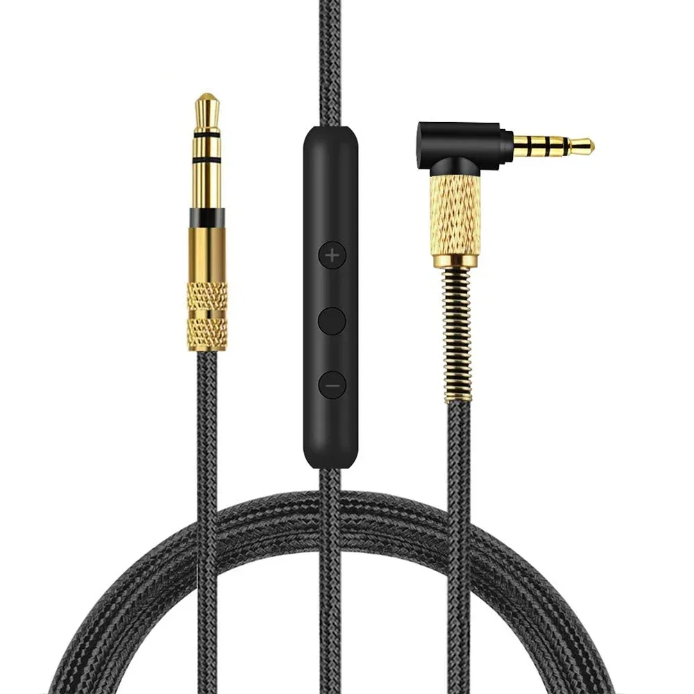 

OFC сменный нейлоновый Плетеный удлинитель Aux 3,5 мм для наушников Philips SHP8800 SHP9500 SHL5505 SHL5705 Fidelio x2