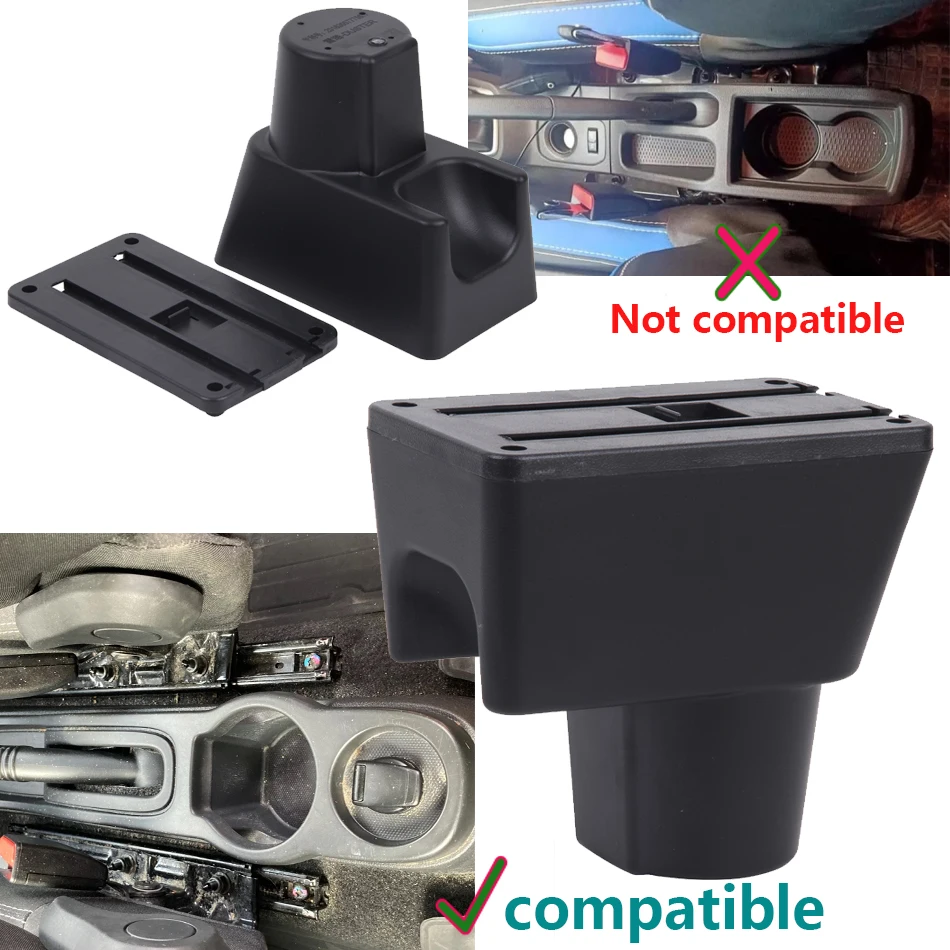 르노 더스터 암레스트 박스 르노 더스터 자동차 암레스트 2010-2018 전용 개조 인테리어 수납 박스 자동차 액세서리