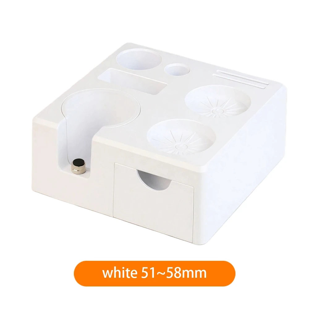 مجموعة حامل مسحوق القهوة الإيطالية المربعة، قاعدة...