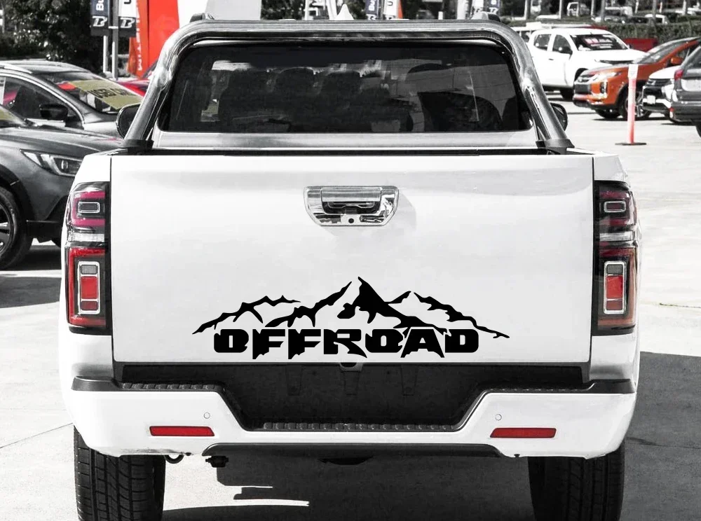 Auto Offroad 4x4 Aufkleber Pickup Truck Vinyl Grafiken Tuning Dekor für Isuzu Dmax Ford Ranger F150 Toyota Hilux Maxus GWM Cannon – Detail 1