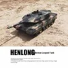 Henglong 1/24 Scale Abrams M1a2 German Battle Tanks Airsoft Panzer Rc Model Remote Control Military Vehicle Combat Children Gift 1