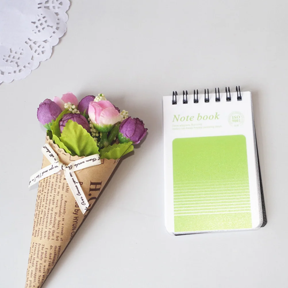 

Spiral Notebook Mini Memo Top Pad Portable Journal Bound Pads Notepad Pocket Note Grocery Wirebound Binding Lists Notebooks