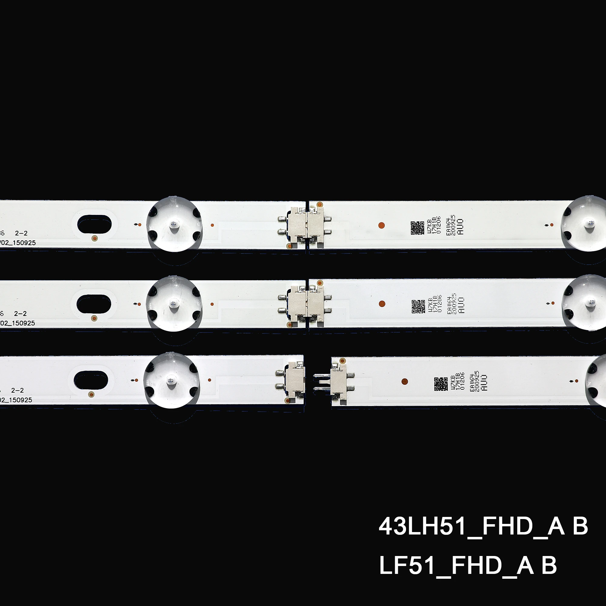 LED bar stools for LG 43LH513V, 43H590V/43LF510V & 43