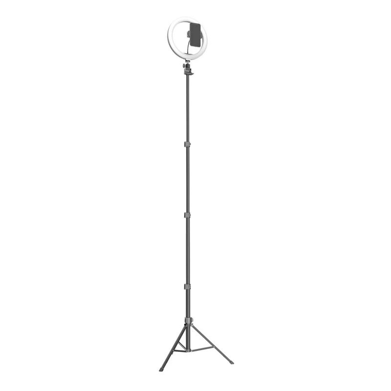 

10” Ring Light with Stand Phone Holder Dimmable Phone Ringlight for Photography