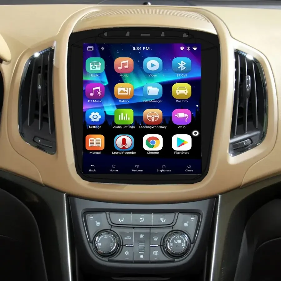 Opel Zafira C Vauxhall 자동차 라디오 네비게이션 GPS Tesla 스타일 화면 용 멀티미디어 비디오 플레이어