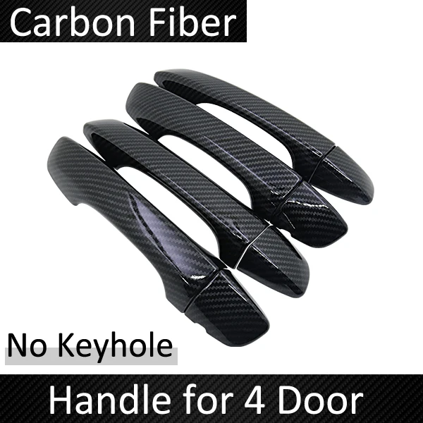 Carbon Fiber Türgriff Abdeckung Trim für Volkswagen VW Tiguan MK2 AD BW 2016  ~ 2022 Auto Schutzhülle Zubehör Aufkleber 2020 2021 - AliExpress