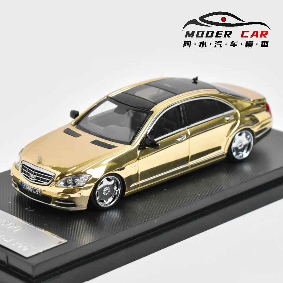W221 S63AMGミニカー 1/43 Autoart Mercedes Benz S-Class S63 AMG Silver Sedan 🤝ALSO