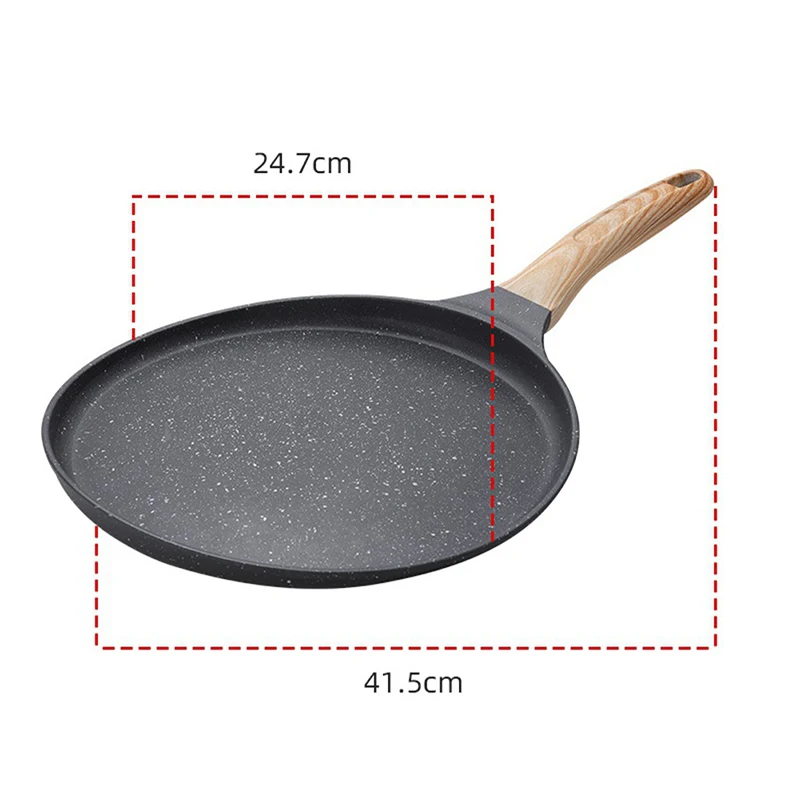 Lux Granite Nonstick Pancake Crepe Egg Pan 26 Cm Made in Turkey