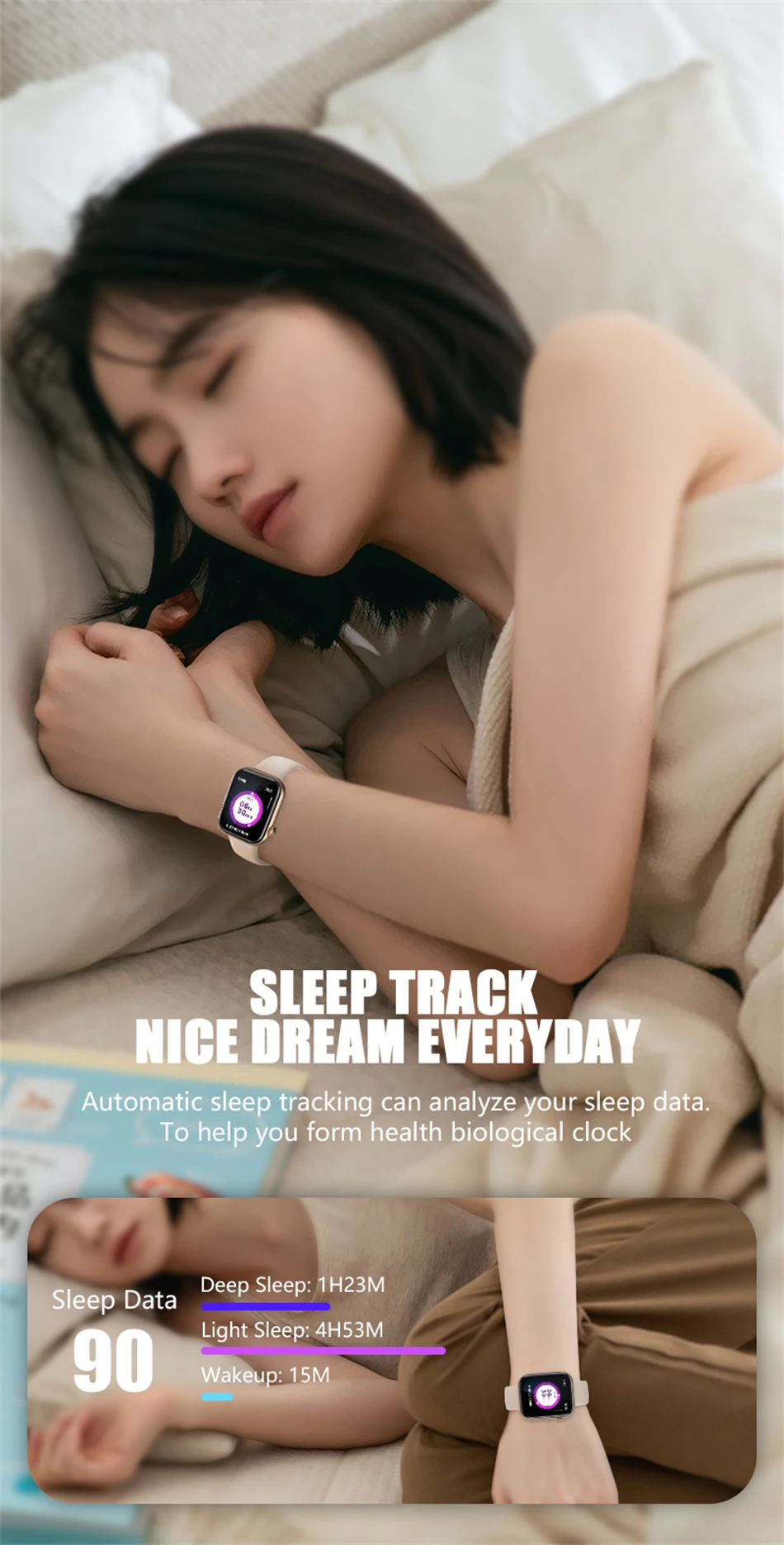 2022 New Bluetooth Answer Call Smartwatch Men 1.8inch Smart Watch Women DIY Dial Sleep Tracker for Android iOS Phone Smart watch