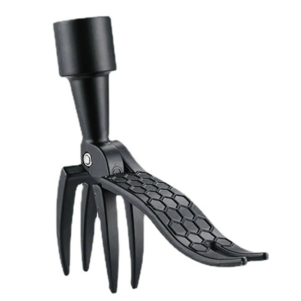 Stand Up Weed Puller Tool Weeding Head Replacement Weeding Digging Grass Shovel Garden Stainless Steel Weeder Claw Hook Tools gardening hoe garden rake weed puller hand weeder weed puller tool weed tool head portable weeder weed tool attachment weed cutter head