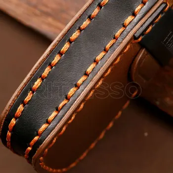 Custodia/cover per Chiave/telecomando in pelle Shell per Audi per Audi A6 A7 A8 E-tron Q5 Q7 Q8 C8 D5 custodia protettiva accessori Fob - Custodia per chiave a distanza per auto in pelle Shell per Audi per Audi A6