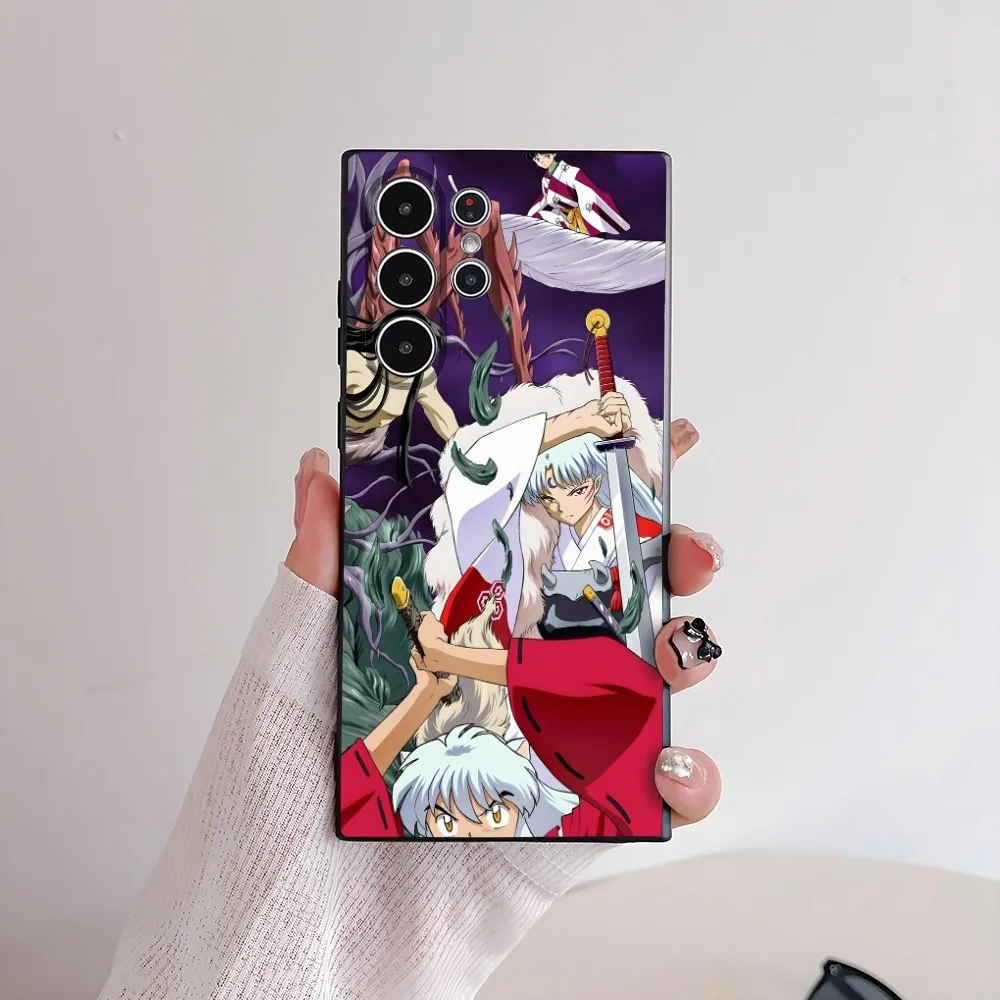 Inuyasha and Sesshomaru Frosted Non-Slip Full Cover Soft Phone Case