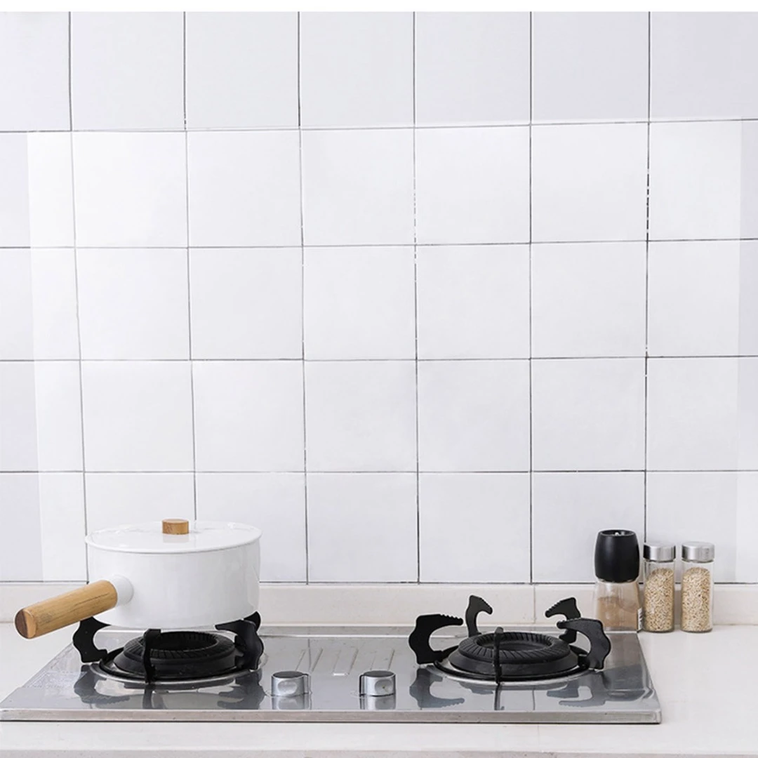 Transparent Wall Protector Kitchen Sticker Self Adhesive Oilproof Waterproof Wallpaper
