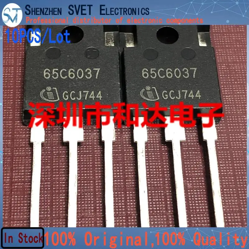 

10PCS/Lot 65C6037 IPW65R037C6 TO-247 650V 38.2A Imported Original New And In Stock 100%Test