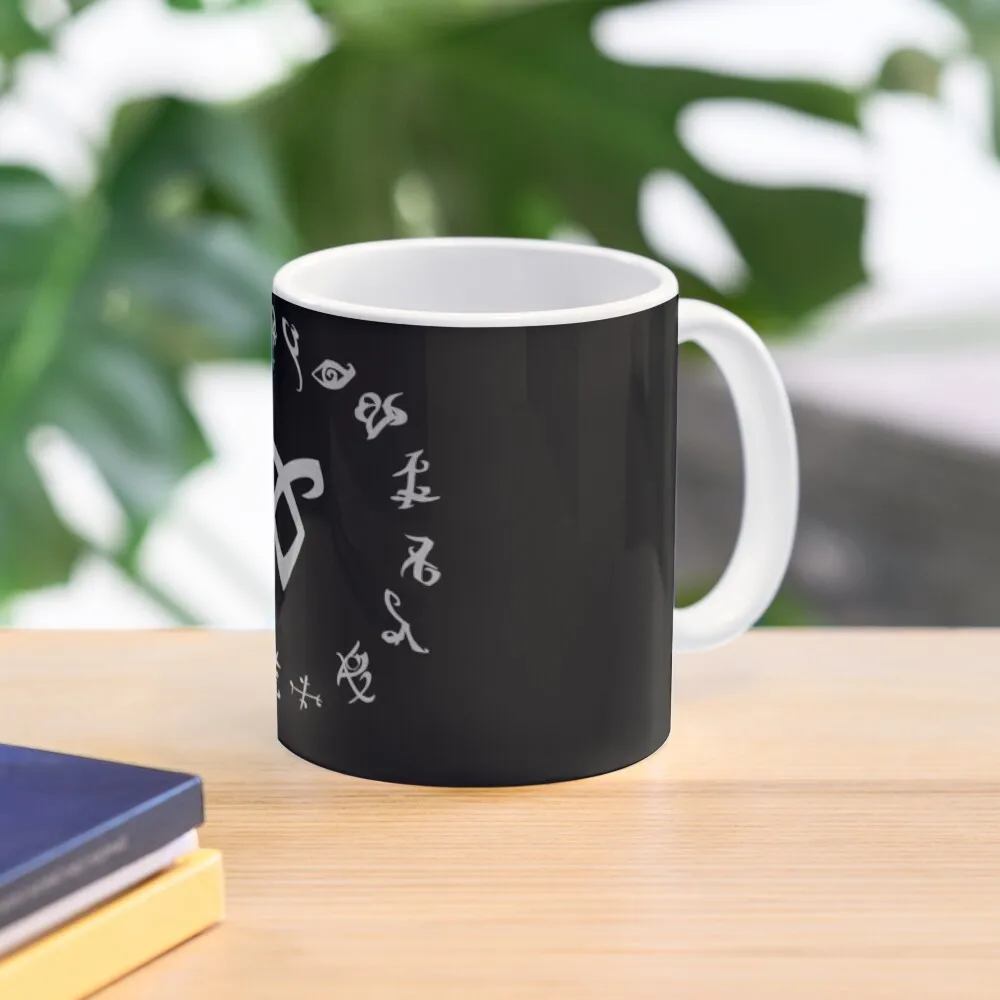 

All Runes Symbol - Shadowhunters Coffee Mug Coffe Cups Breakfast Mug