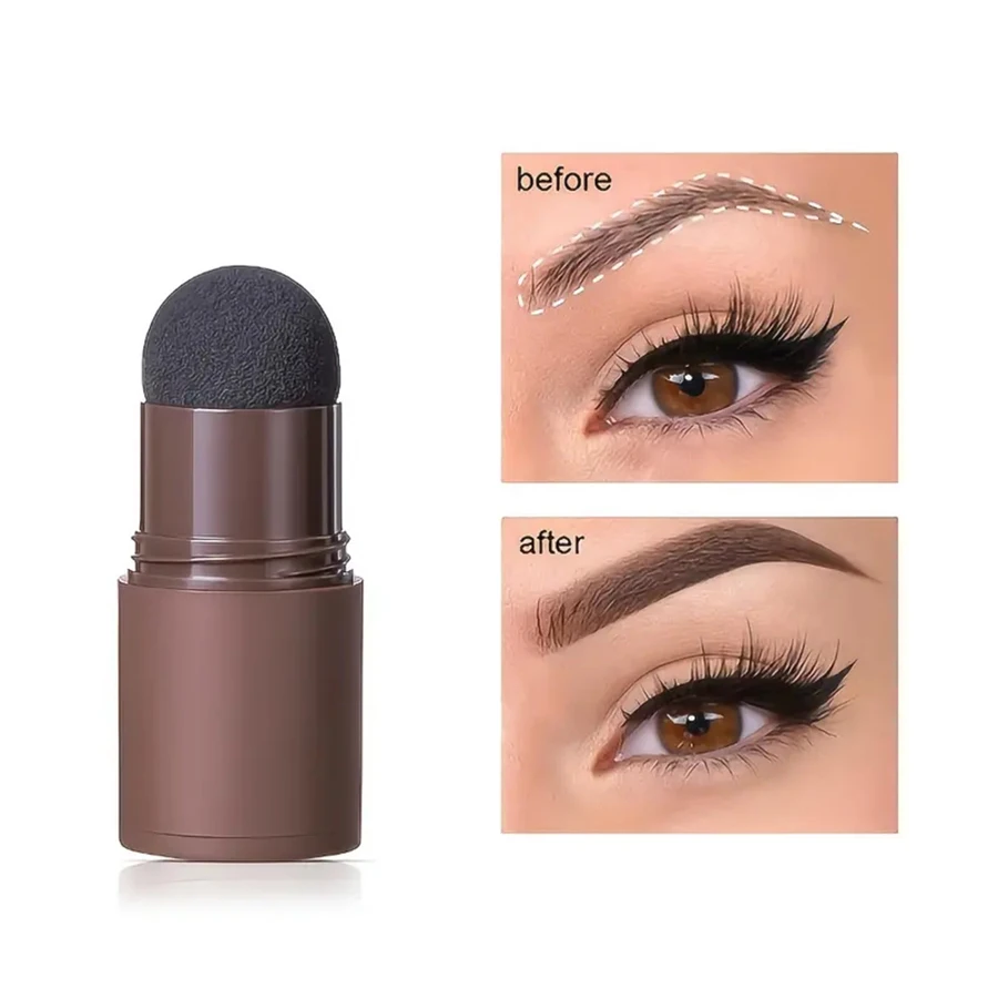 Long-Lasting Eyebrow Print Set-Beginner One-Step Eyebrow Powder Makeup Tools 2