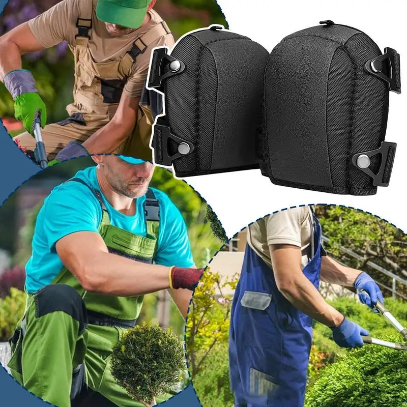 Gardening Knee Pads Flooring Knee Protective Cushion Pads Comfortable Gardening Work Protector for Cleaning Floors 2pcs
