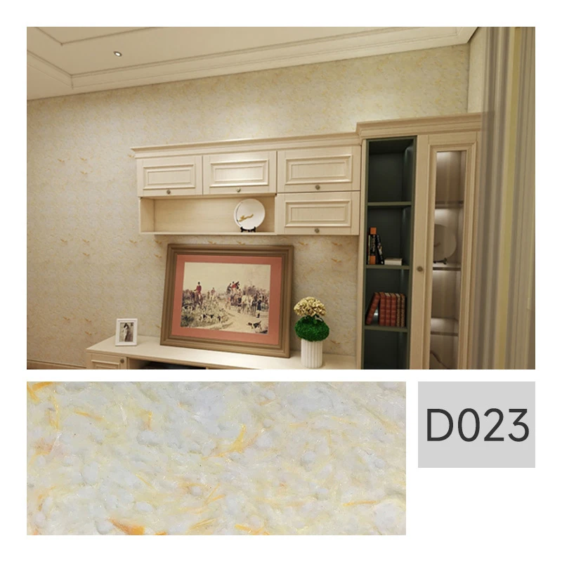 Wall Clothing Living Room Wall Decoration Plant Fiber Coating Waterproof Mud Instead Of Wallpaper Stickers