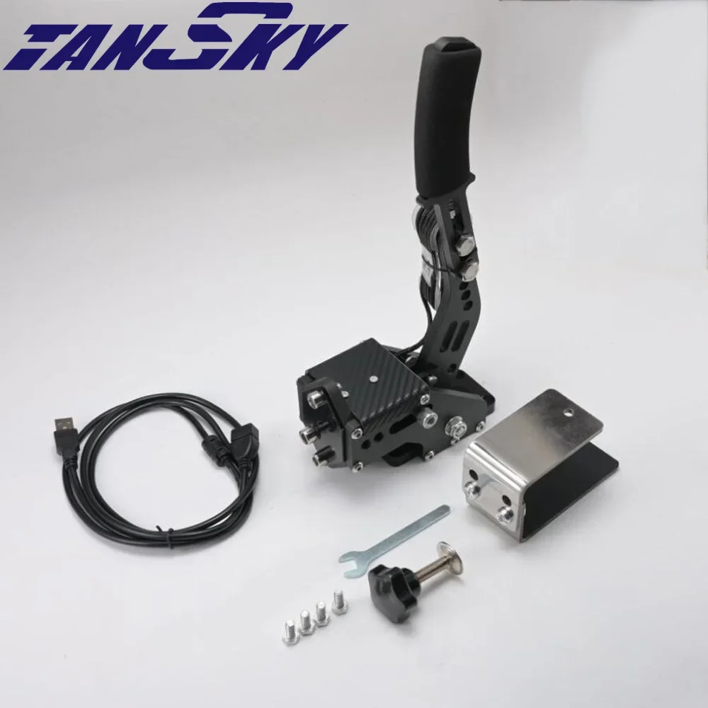 EPMAN Racing Game Brake System 14 Bit Hall Sensor USB Handbrake Sim For Racing Games G25/27/29 T300 T500 Dirt Rally EPB00770DZ