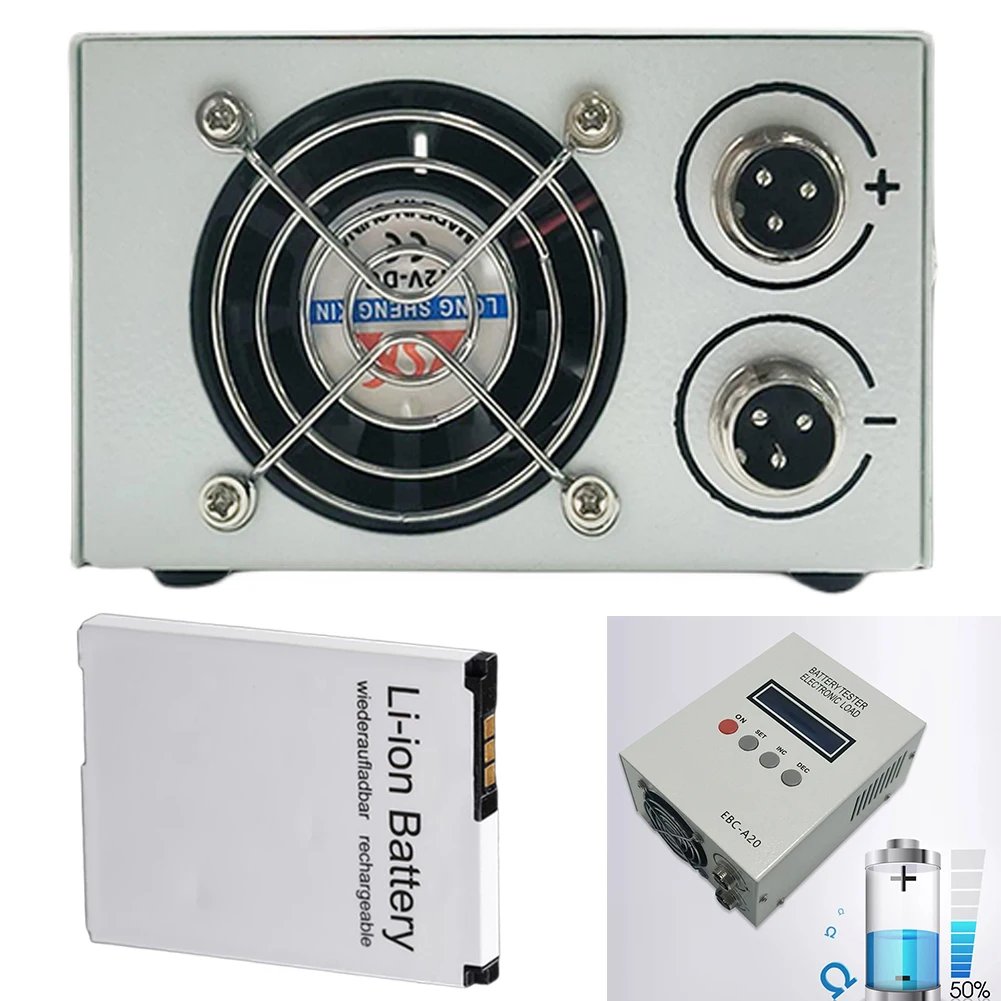 EBC-A20 배터리 테스터 30V 20A 85W 배터리 레벨 테스터 5A 충전 20A 방전 배터리 전력 테스터 PC 소프트웨어 제어 지원