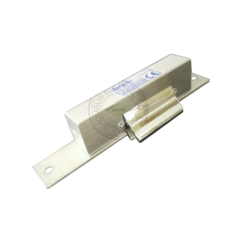 FCL-934 Electric strikes Lock holding force 1800Kg wide designed for frameless glass doors power on to lock door access controller