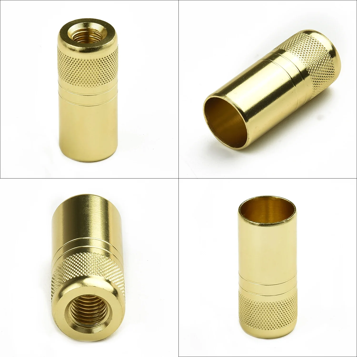Für Kescher Gold Refit Teile 10 ~ 15mm bis m8 Fischernetz Stecker Angeln Kescher Gewinde adapter n e w – Detail 14