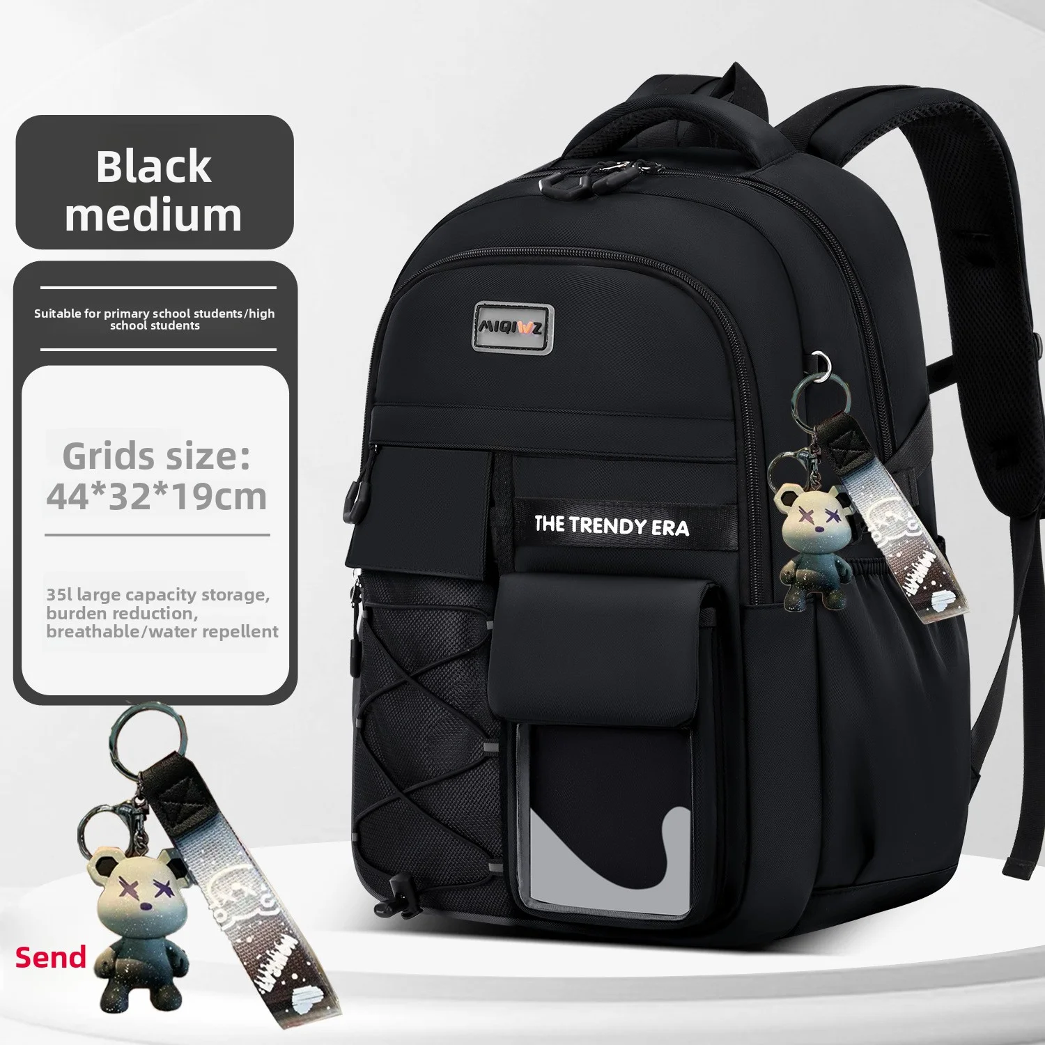 حقيبة ظهر بلون سادة خفيفة الوزن أكسفورد حقيبة ظهر...