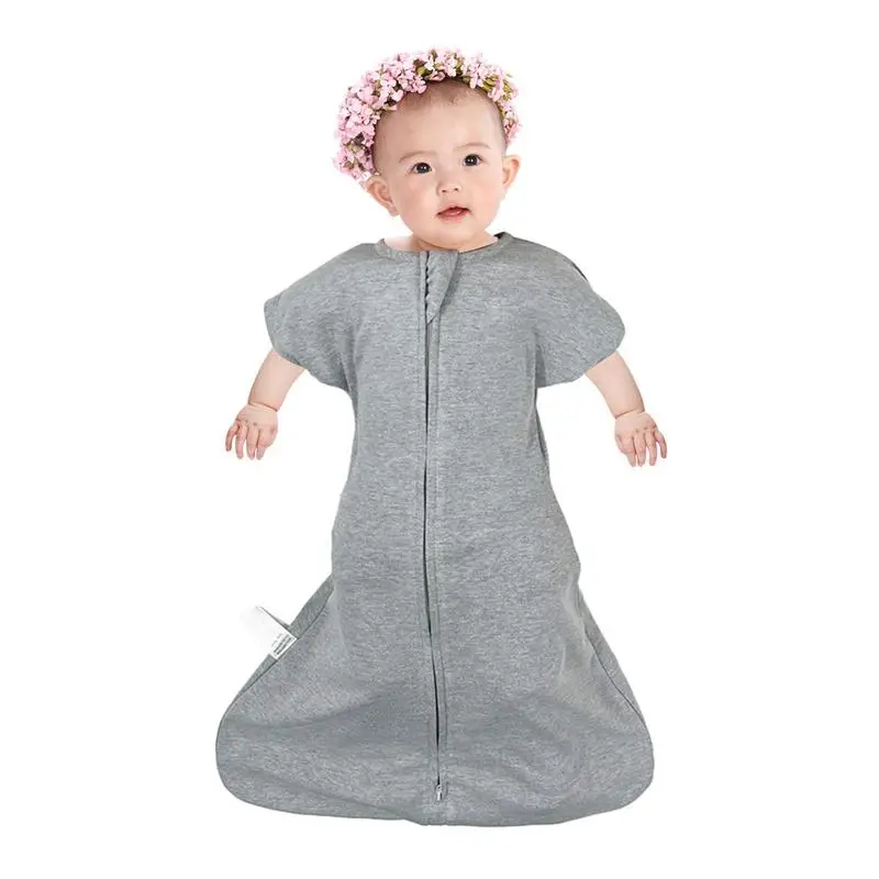 

Baby Weighted Sleep Sack Wearable Unisex Long-Sleeve Sleeping Bag For Toddler Two-Way Zip Toddler Essentials For Spring And