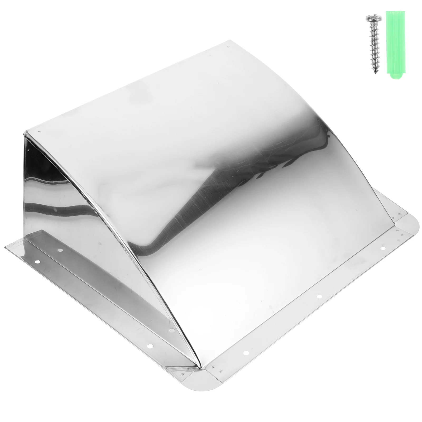 Stainless Steel Windproof Cap for Kitchen Exhaust Hood Vent Ducting Outlet Home Wall Vents Cooling Improvements Metal Anti Rust chimney cap
