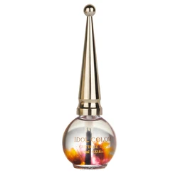 IDOL COLOR Nourishing Cuticle Oil - Organic Spa Treatment for Stronger, Healthier Nails (0.52 FL Oz) (Honeysuckle Flavor)