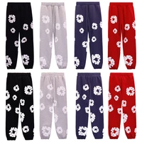 Men Women Causal Print Drawstring High Waist Baggy Joggers Sweatpants With Pockets Tops Men Women pants 1