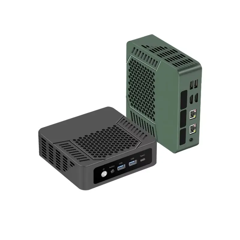 2025 Cheap AMD Mini PC Ryzen 9 7940HS R7 8845HS USB4.0 Dual LAN 2x DDR5 PCIe 4.0 Windows 11 Pocket Gaming Mini Computer WiFi 6E 3