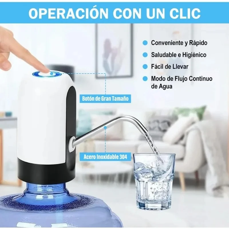 Electric Water Pump Automatic Manual Water Dispenser Suitable Kitchen Restaurant Home Garden