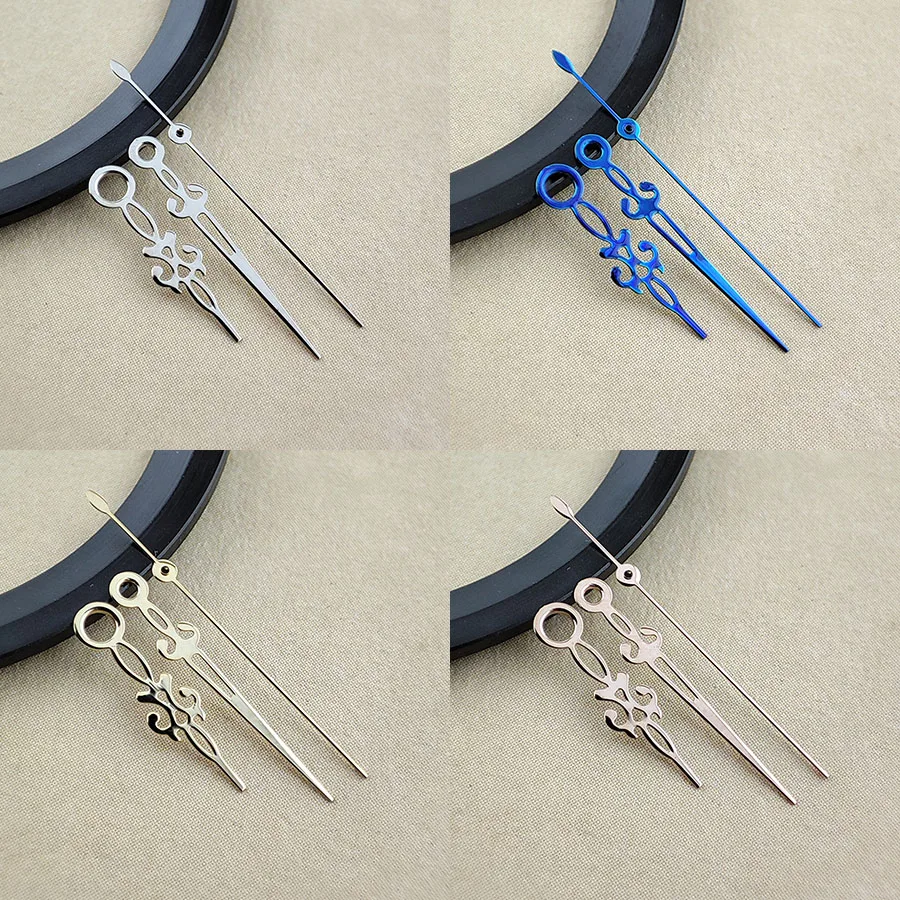 Premium Snowflake Silver and Gold Watch Hands - No Luminous