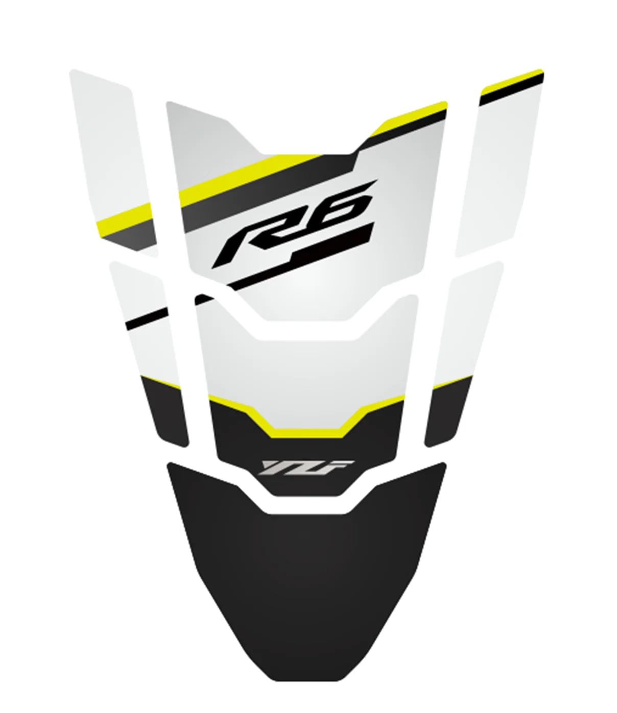 Per Yamaha Yzf R6 R 6 Protezione Serbatoio Carburante Moto 3D Adesivo Gel Decalcome-6