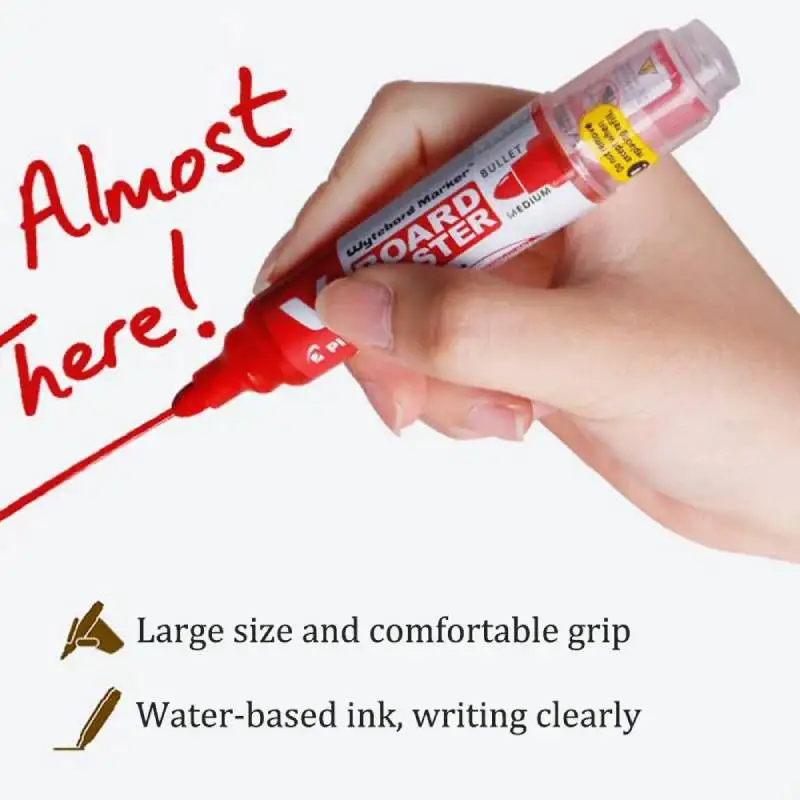 Whiteboard Pens Pilot Erasable Replaceable ink Refillable Markers 0.7/2.2-5.2/2.3/3.0-6.2/ 3.2/5.0-12mm Durable Tips