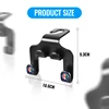 Car Seat Back Hook Phone Holder Auto Headrest Storage Double Holder For Alfa Romeo 147 156 Giulietta Giulia Mito Stelvio Brera 2
