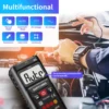 Digital Multimeter 4000 Counter Meter, Automatic/Manual Mode Continuity Tester, Voltage AC/DC Multi Tester, Voltage,Resistance 2