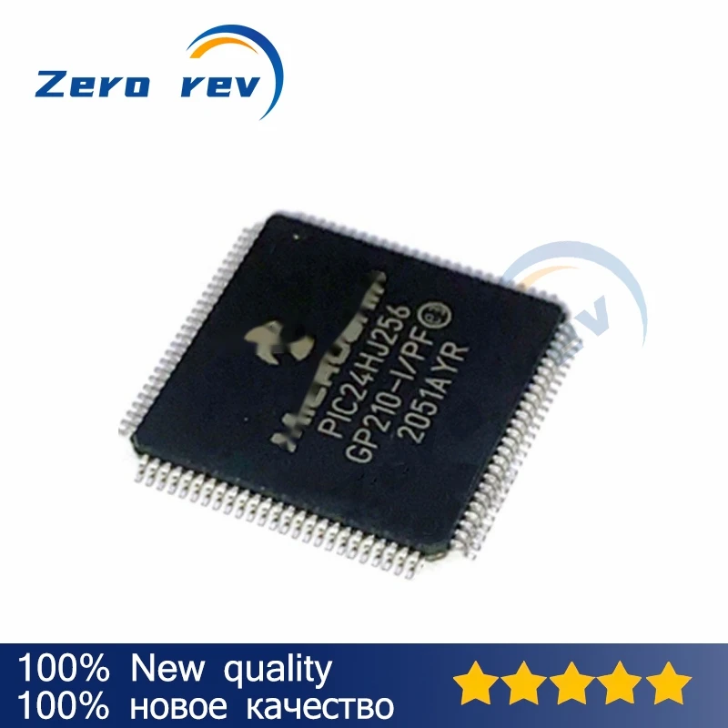 

1Pcs 100% New PIC24HJ256 PIC24FJ256DA210-I/PT PIC24FJ256GB110-I/PF PIC24HJ256GP210-I/PF TQFP-100
