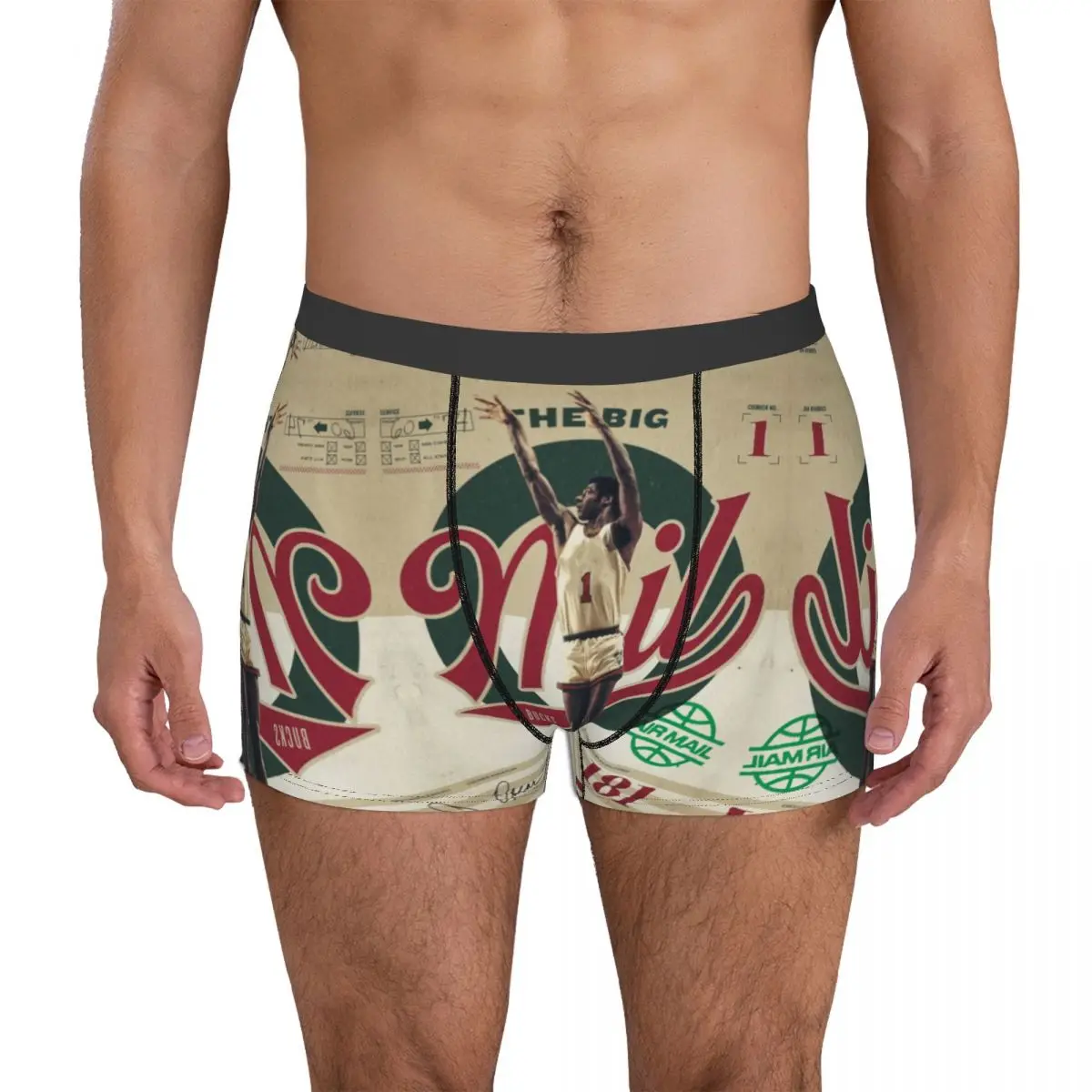 

Panties 2023 Basketball Stars Oscarss And Robertsonss (5) Sexy Men's Boxer Briefs premium Humor Graphic Winter Wearable