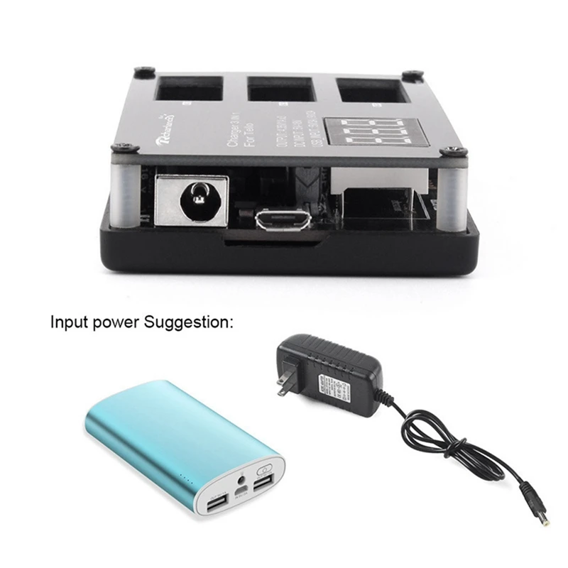 For DJI Tello Drone Fast Charging Hub 3 Lipo Battery Flight Batteries Charger