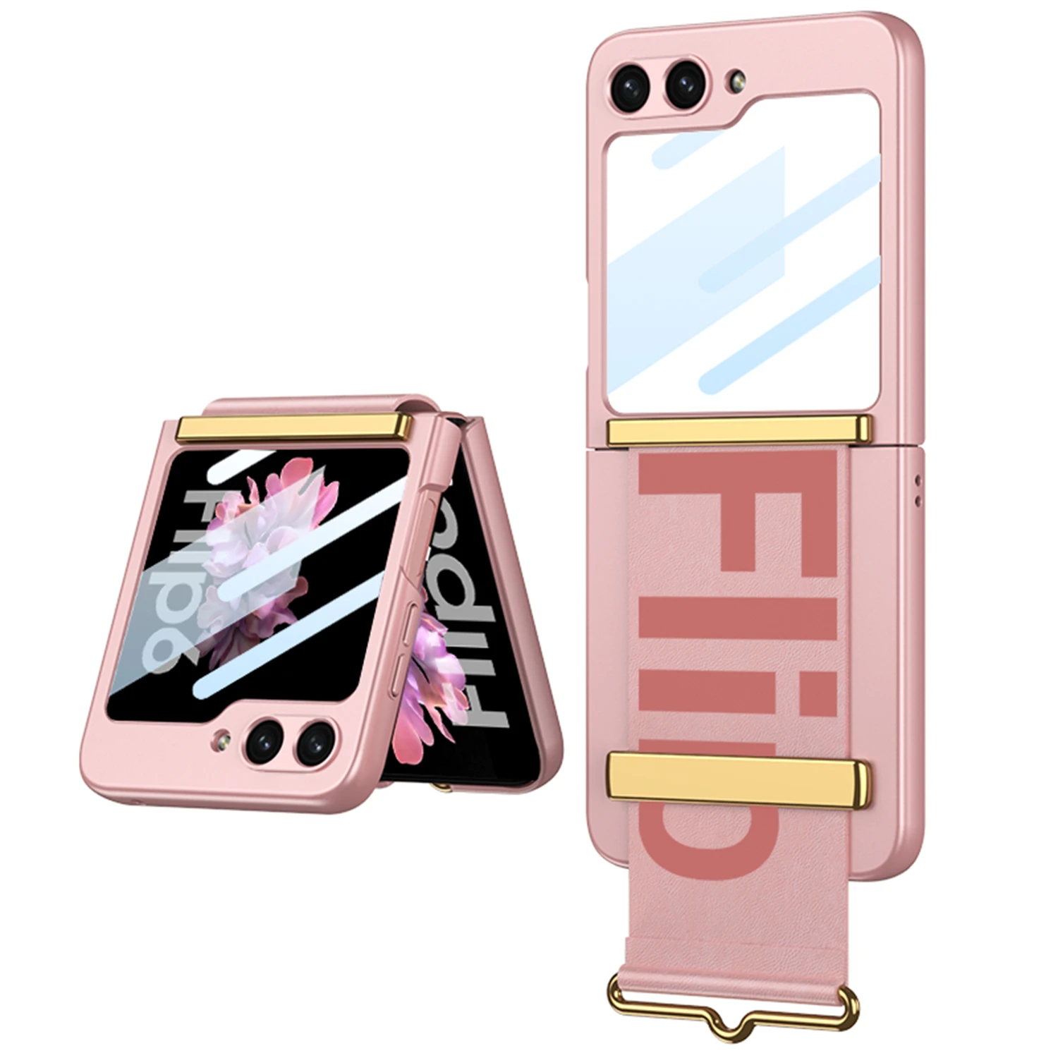 Enhanced Wrist Strap Holder Case with Screen Protector