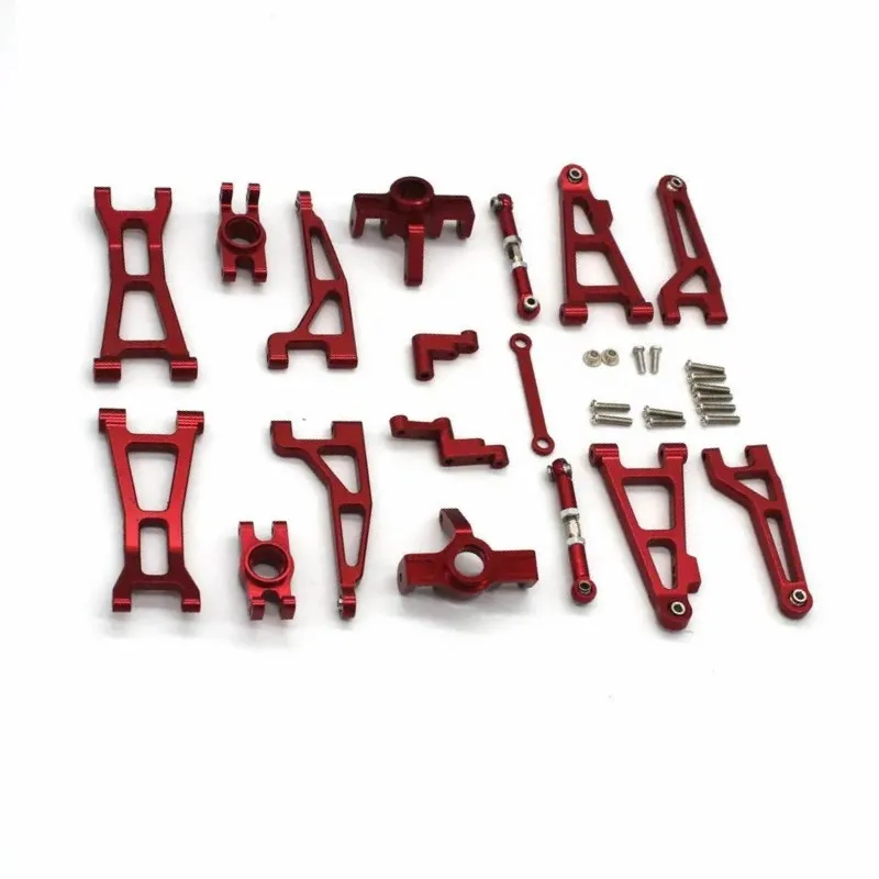 Lot De 4 Amortisseurs Métalliques Pour MJX Hyper Go 1/16 – 74,5 Mm, Compatibles 16207/16208/16209/16210 Et H16
