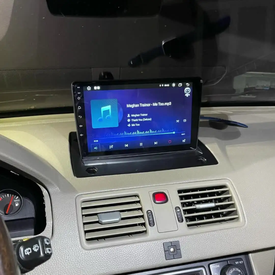 Автомобильный радиоприемник Junsun V1 с ИИ-голосовым управлением Android для Volvo XC90 2004-2014