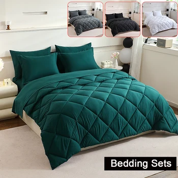 5/7-Piece Bedding Set – Twin to King 1