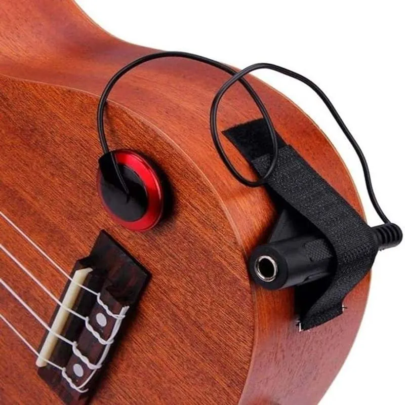 Clip Accordion Classical 3pics Pickup Pick-up Violin Mandolin Ukulele Microphone For Amplifier Speaker Sound Square 6.35mm wired vocal microphone