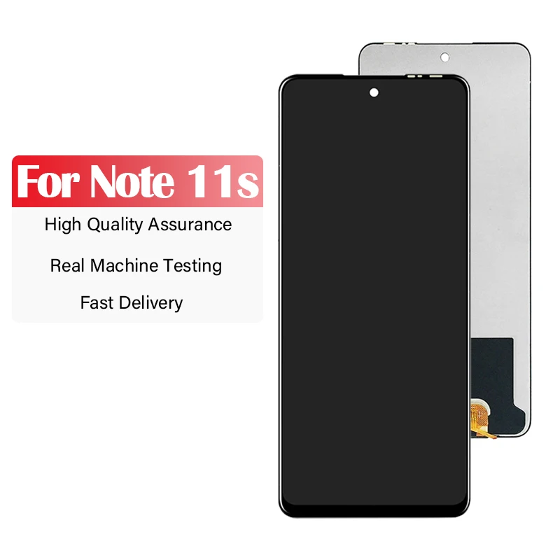 

ЖК-экран 6,95 дюйма для Infinix Note 11s X698, ЖК-дисплей с цифровым преобразователем в сборе с ремонтным инструментом и клеем для note 11s x698