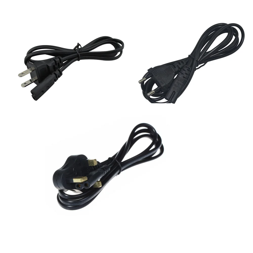 Cavo Di Alimentazione Universale Di Alta Qualità Da 10 Pezzi Per Ps2/Ps3 Slim/Ps4/Xbox Us/Eu/Uk Cavo Adattatore Di Alimentazione Ca Cavo Di Linea Cavo