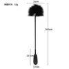 54.5CM Feather Whip,PU Leather Spanking Paddle,Horse Whip fo Horse Equestrian Riding Equestrian bat,CosplaySexy Props 6
